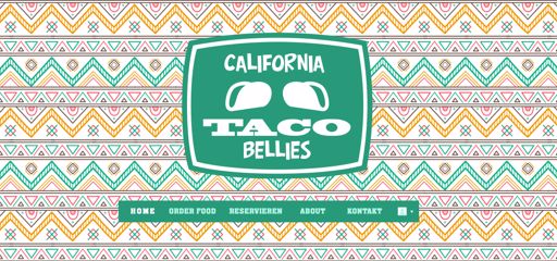 California Taco Bellies ist ein Screendesign Projekt für die Hochschule Augsburg